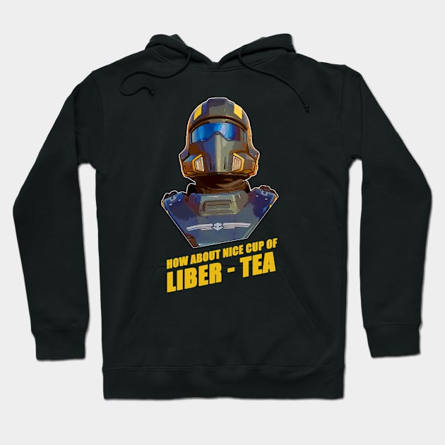 How About Nice Cup Of Liber-Tea Hoodie by elmejikono